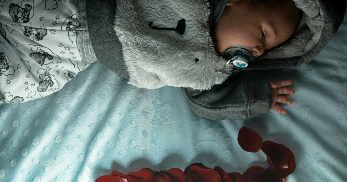 Matelas bébé premium avec détails de conception