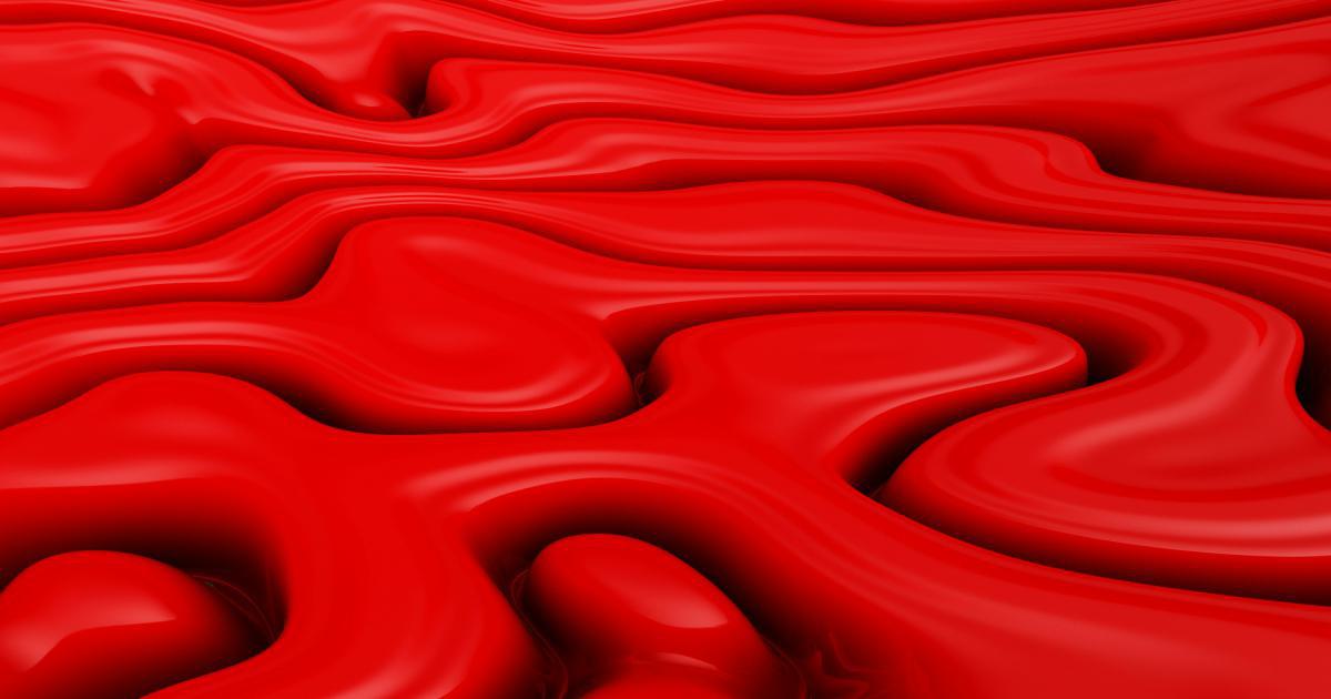 Illustration de la circulation sanguine sur un matelas ferme