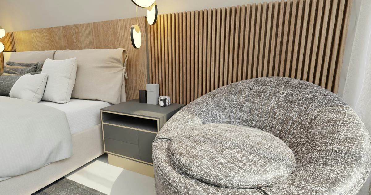 Futon convertible dans un petit appartement