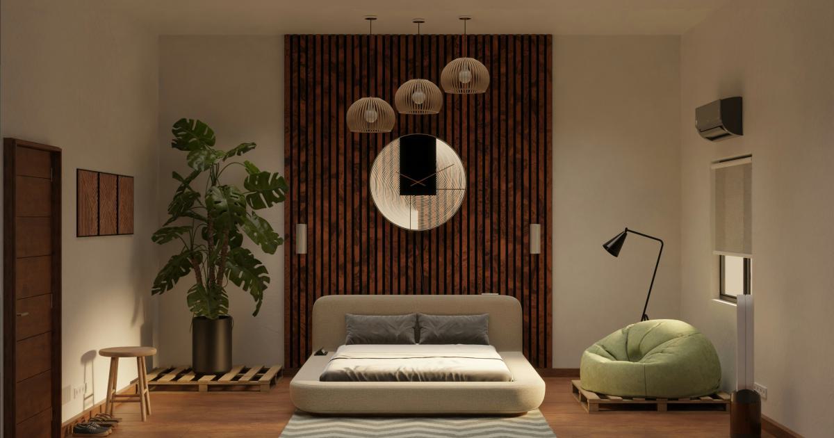 Zen-Inspired Futon Placement