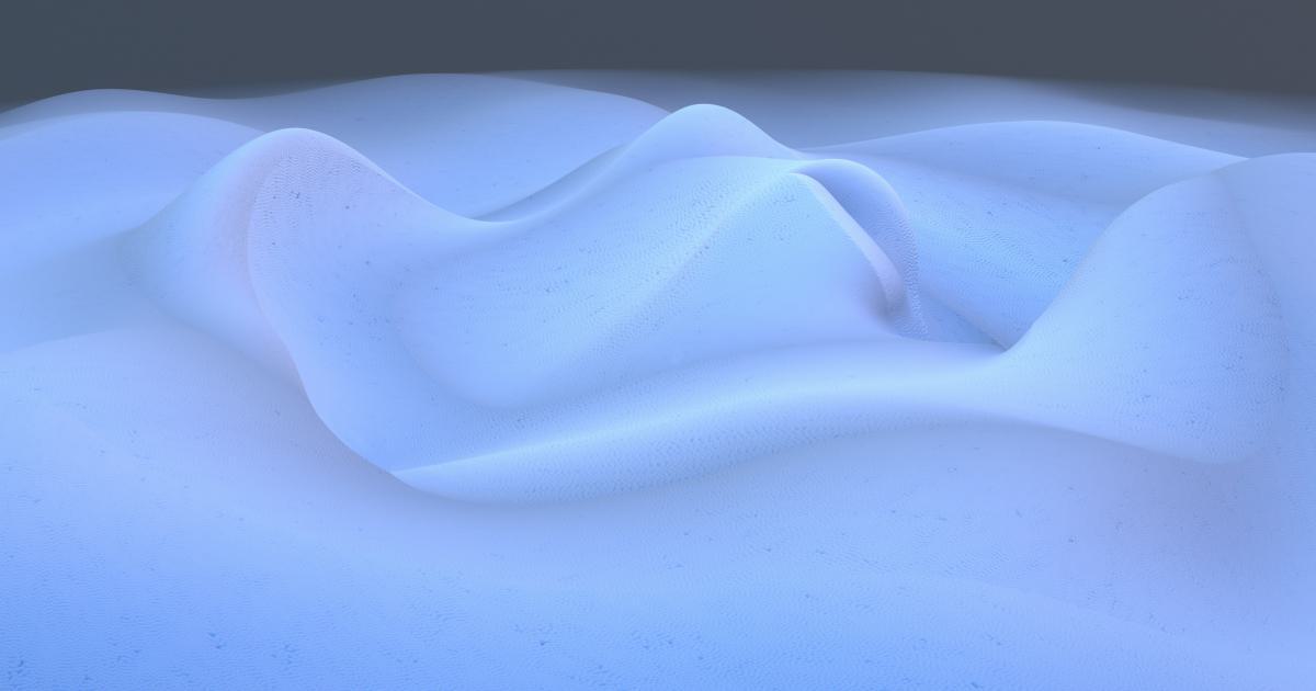 Épousement du corps par un matelas à mémoire de forme