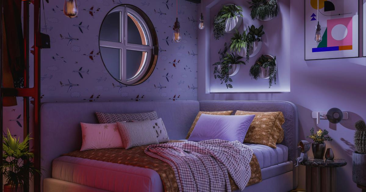 Cozy Bedroom Lighting