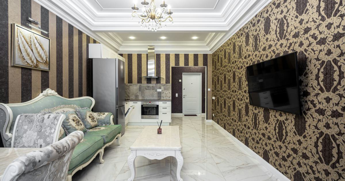 Stylish King Size Bedroom Interior