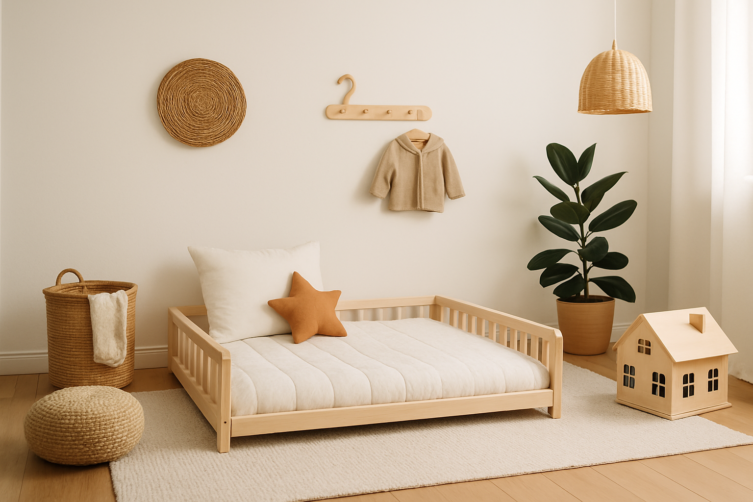 Est-ce une bonne idée de choisir un lit au sol bébé ?