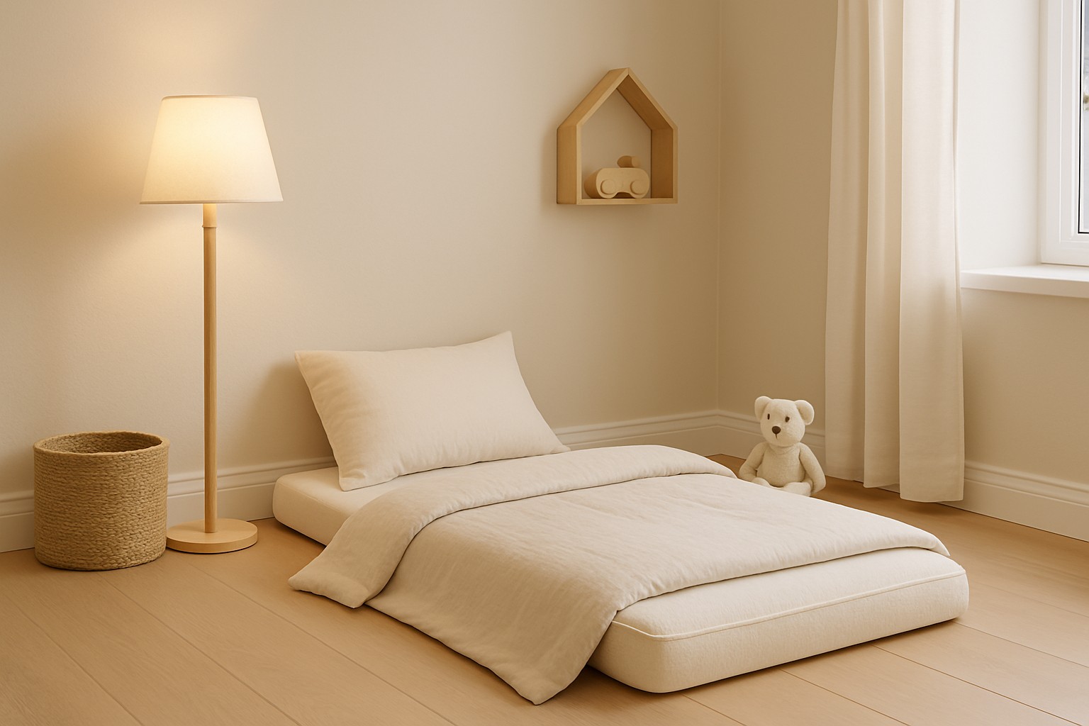 Les bonnes pratiques pour aménager un lit au sol pour bebe sécurisé