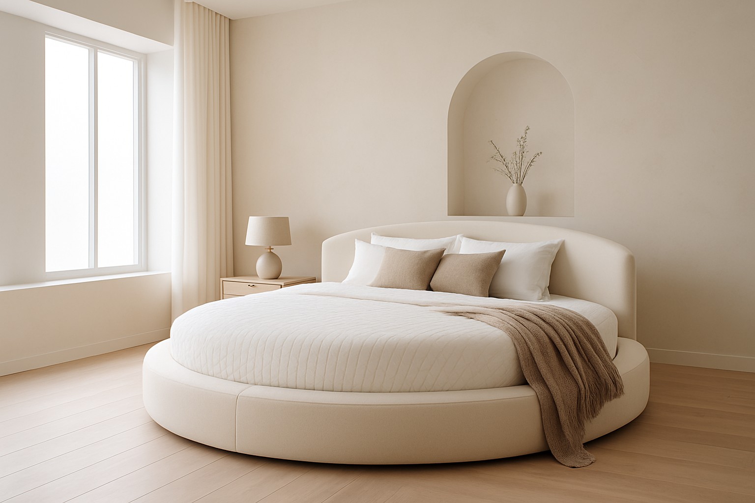 Choisir un matelas adapté à un lit en rond pour bien dormir
