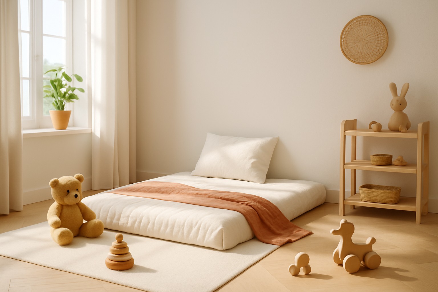 Quand et comment introduire un lit au sol pour bebe au sommeil