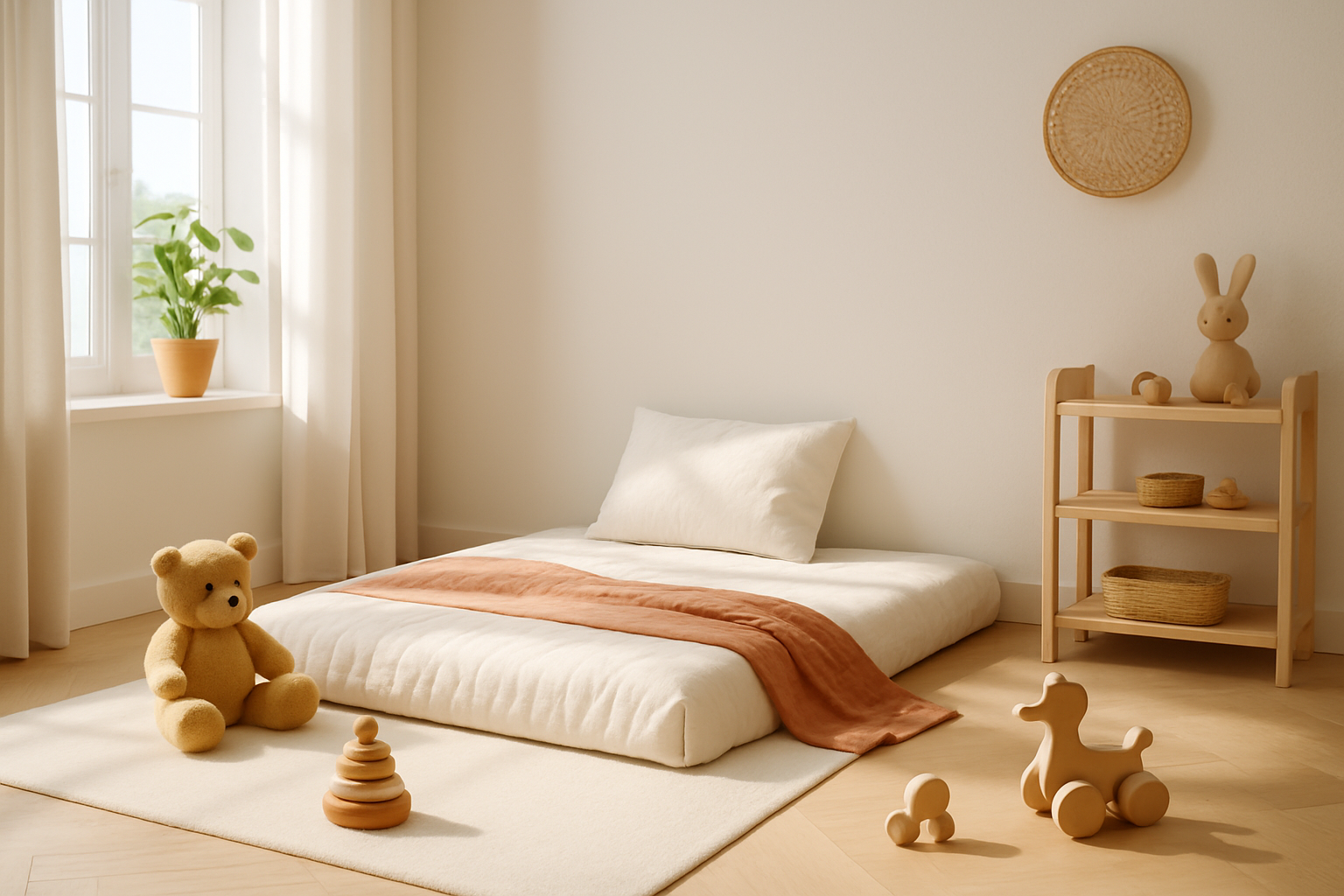 Quand et comment introduire un lit au sol pour bebe au sommeil