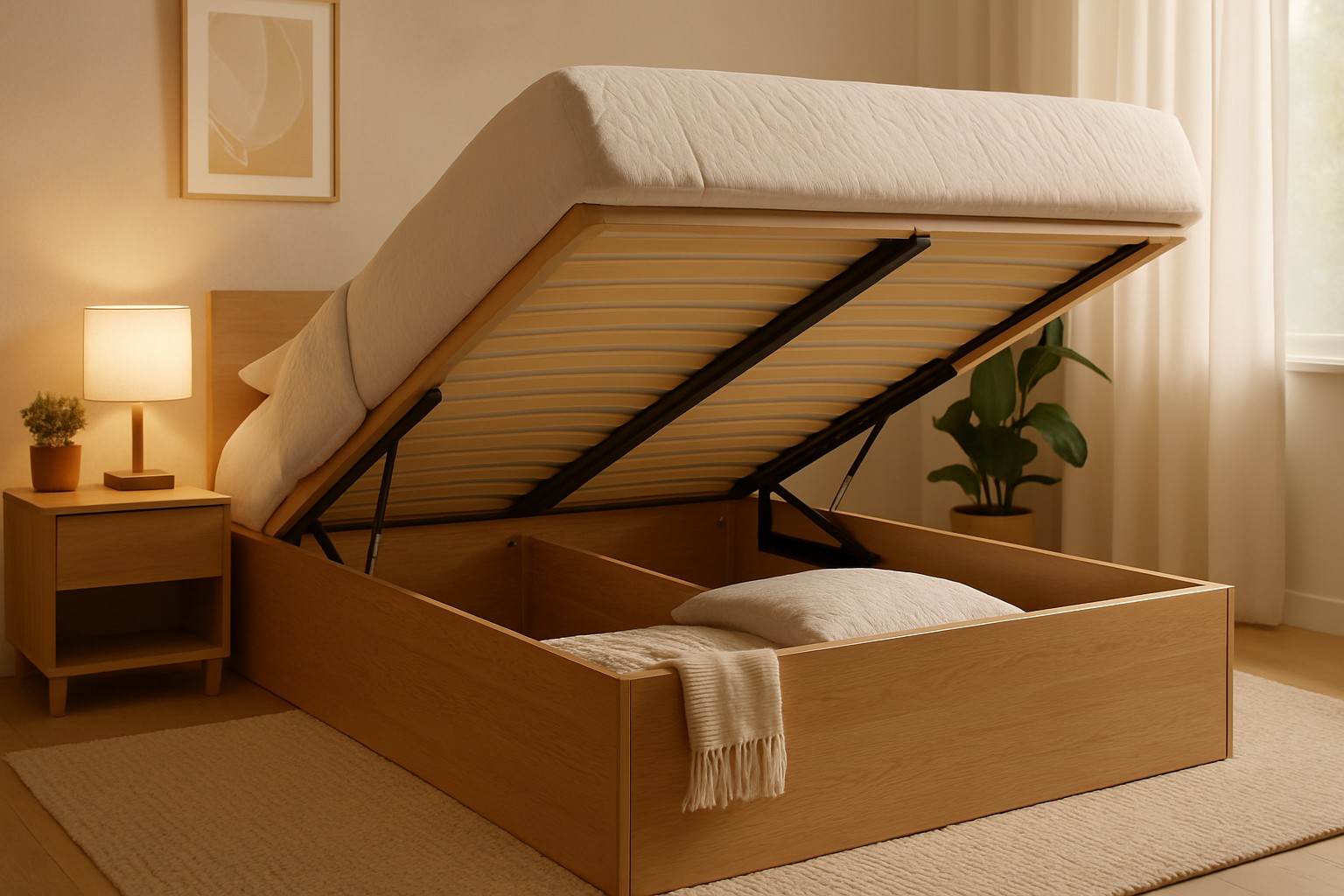 Comment choisir un lit coffre en bois qui dure longtemps