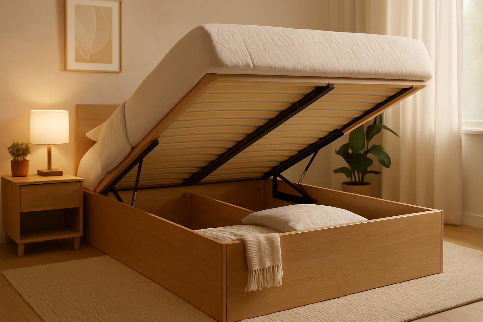 Comment choisir un lit coffre en bois qui dure longtemps