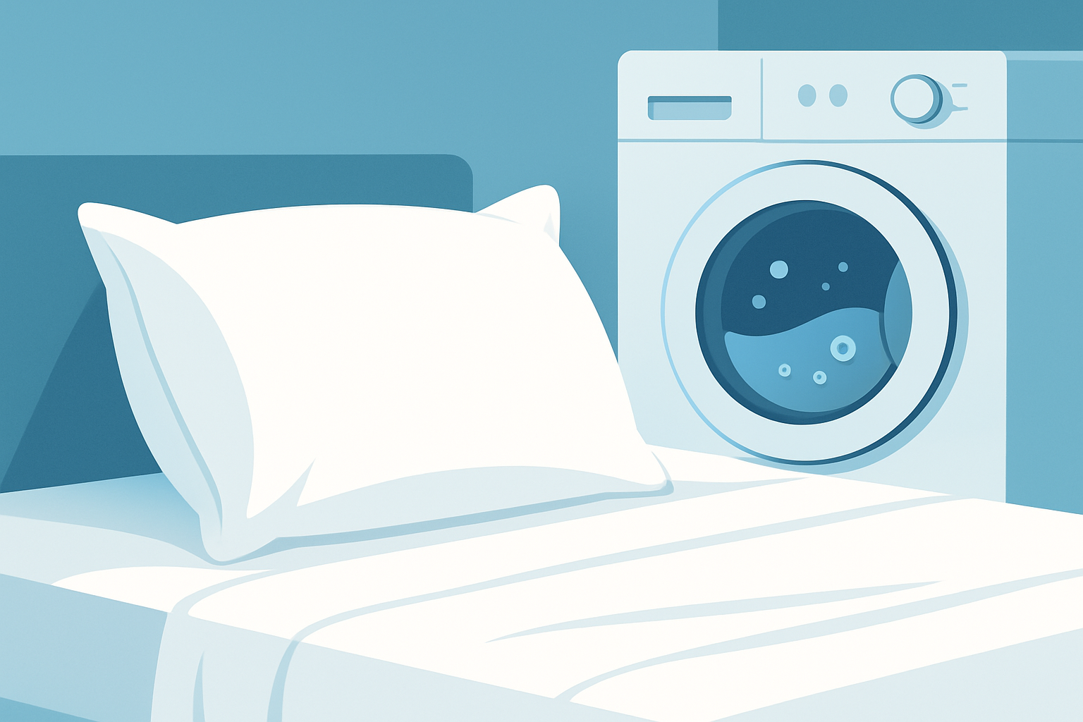 Comment laver un oreiller en machine sans l’abîmer?