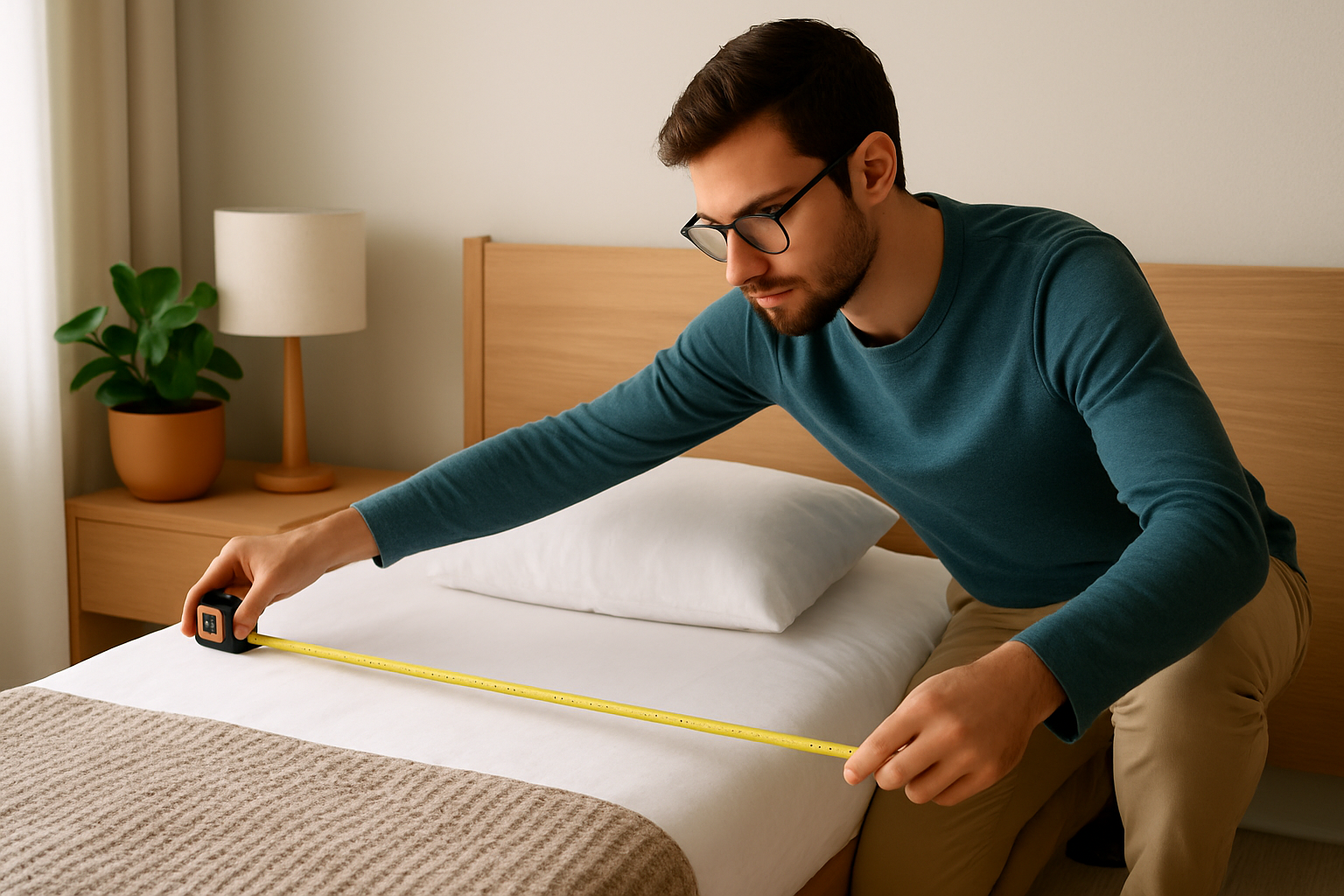 Prendre les mesures précises de son lit pour choisir un matelas sur mesure adapté