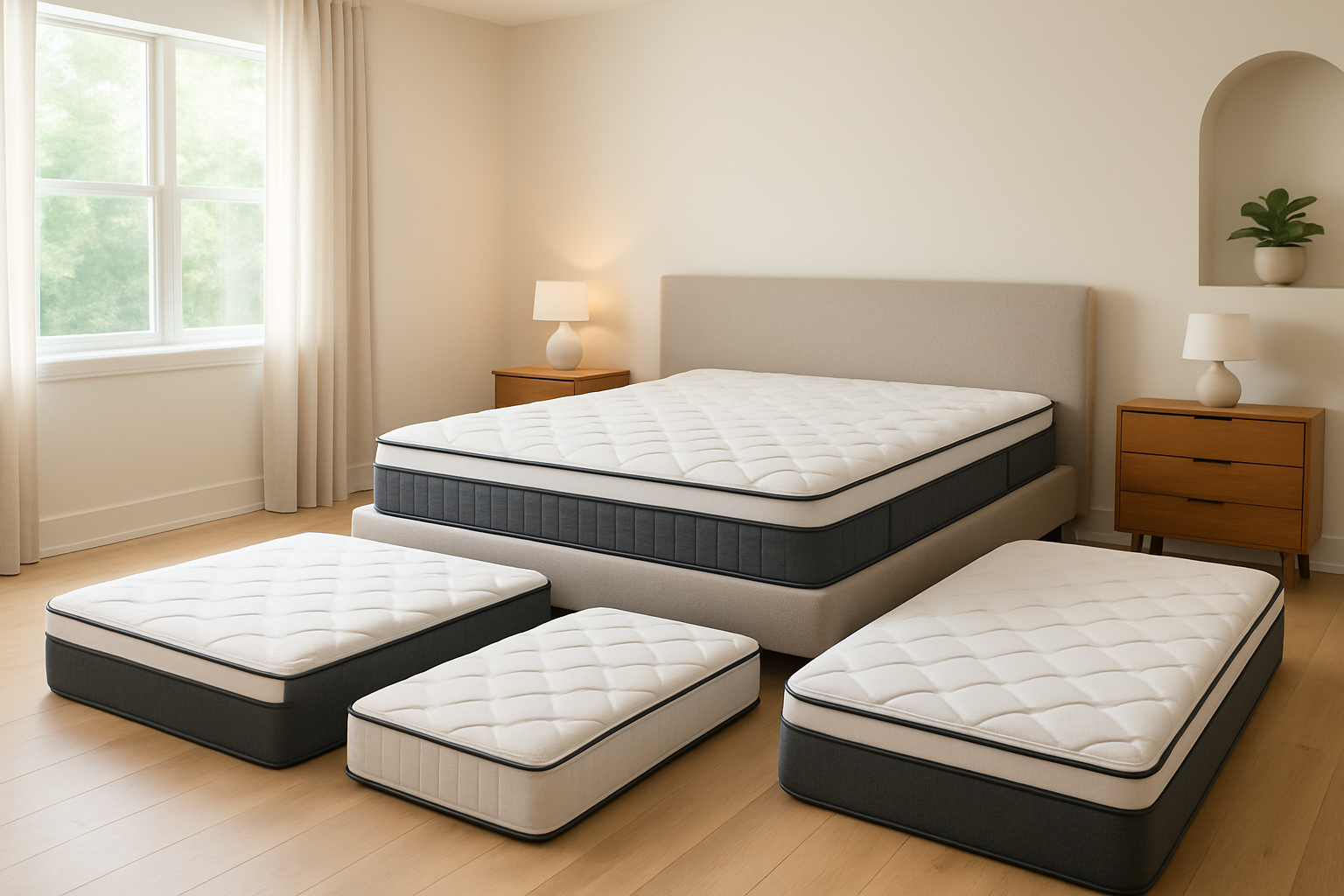 Guide complet sur les tailles de matelas standards