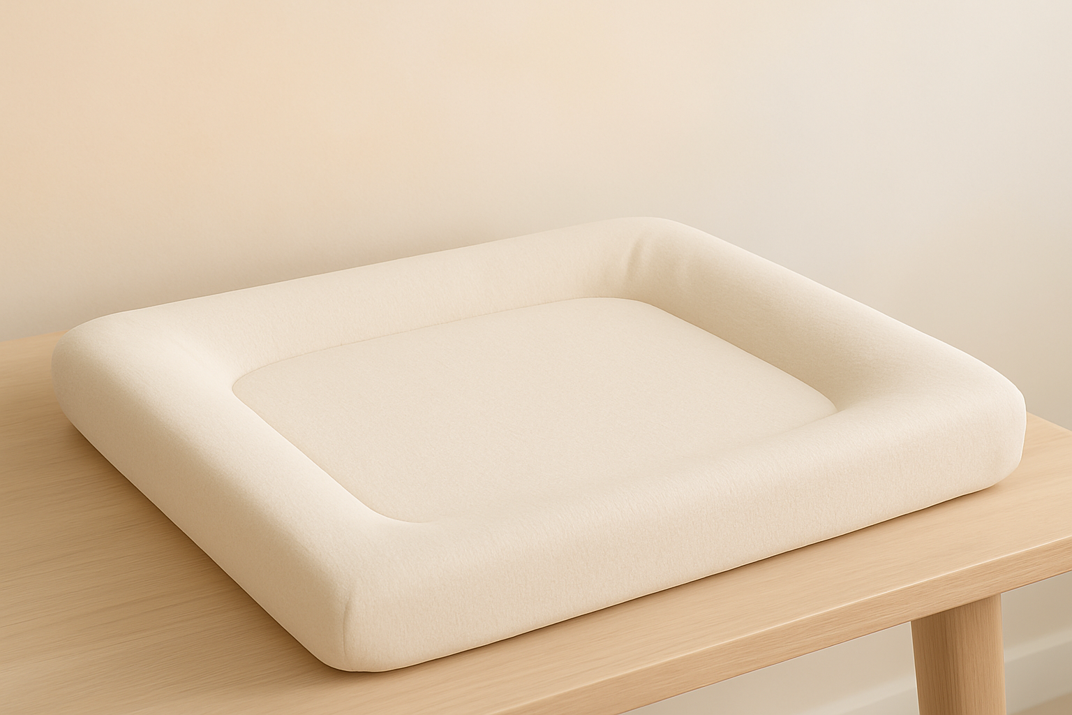 Housse matelas à langer Emma 50x70 alliant confort et protection avec membrane imperméable.